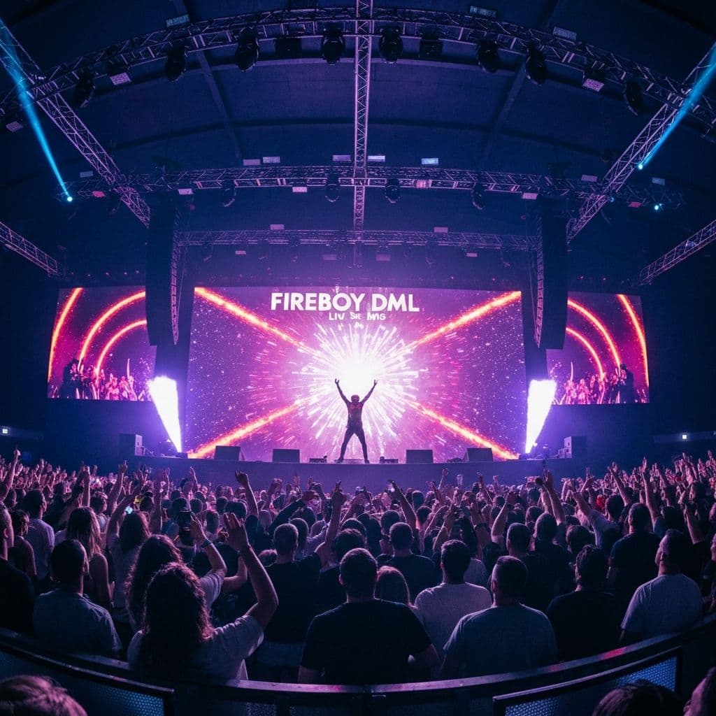 Fireboy DML Live in Concert Lagos