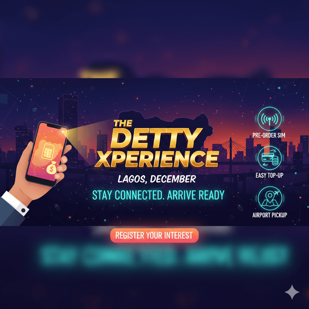 Stay Connected. Arrive Ready - Lagos December