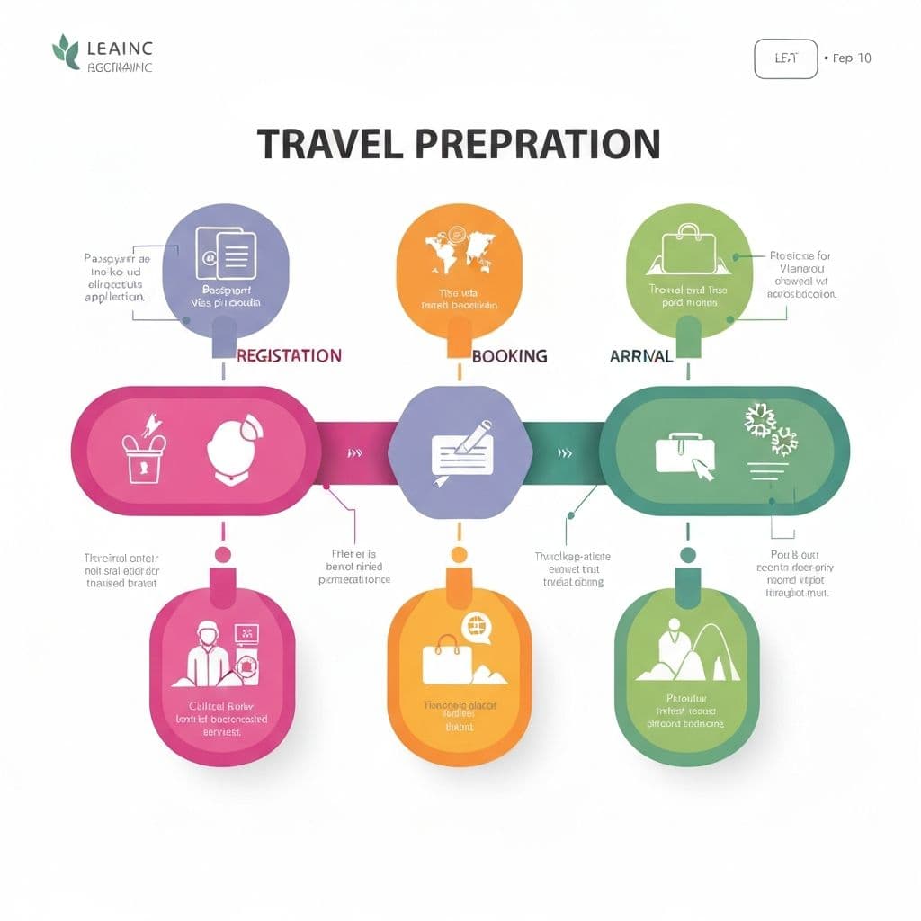 Pre-Arrival Journey Timeline